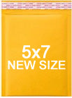 BUBBLE MAILERS Padded Envelopes 5" X 7" Various Quantities Available