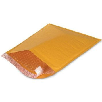 M7 Packaging Bubble Mailers 100 Pack White/Brown Paper Bubble Mailers