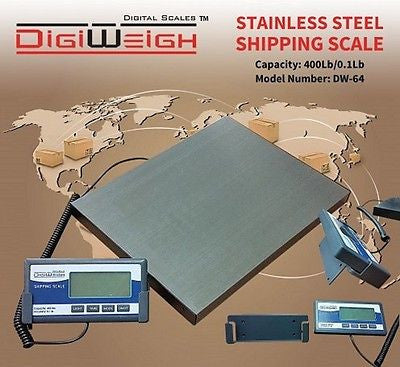 DW-64 400 Lb Small Parcel Shipping Scale - Solutionsgem