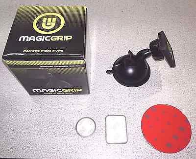 MagicGrip Magnetic iPhone Mount Car Dashboard Windshield Desktop Holder - Solutionsgem
