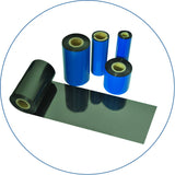 Thermal Transfer Resin Enhanced Standard Wax Ribbon Industrial Zebra Printers 4.33" x 1476' Various Quantities Available