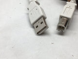 10 Count 14' White Universal 2.0 USB Pack
