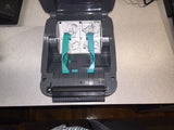 Refurbished Zebra ZP450 Thermal Label Printer With Adjustable Arms & Wireless WiFi Printer Server Apple Airport Express