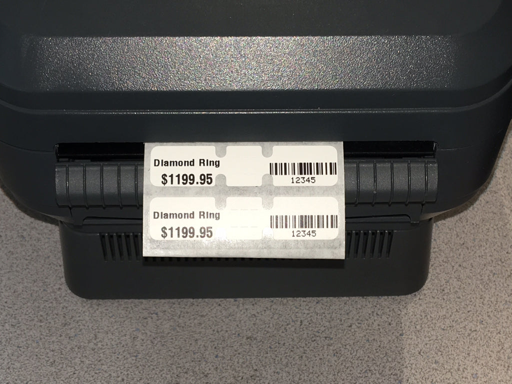 2 3/16" X 1/2" Jewelry Tag Rolls With Flaps For POS/Quick Books Various Quantities Available