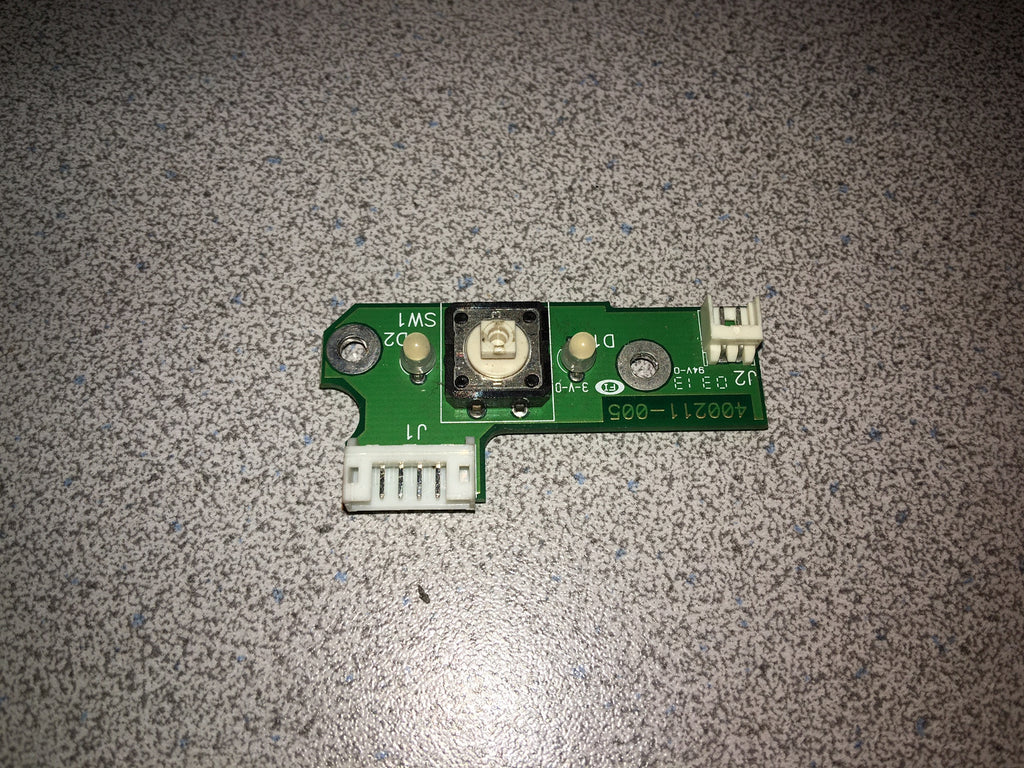 Replacement Feed Switch Assembly Zebra LP2844 (Manufactured 7/2004 or Earlier) Latest Model Thermal Printer