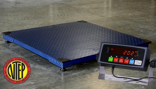 GIE Series NTEP Legal For Trade 36" X 36" Industrial Floor Scale Different Capacities Available - Solutionsgem