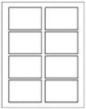 3.75" X 2" Avery 6873 Compatible Labels (Inkjet/Laser) Various Quantities Available - Solutionsgem