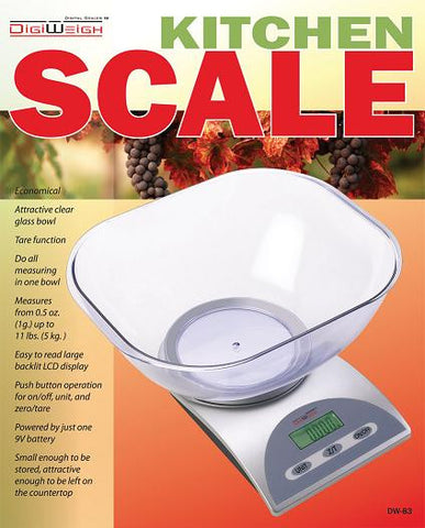 DW-83 11 Lb Digital Postal Kitchen Scale - Solutionsgem
