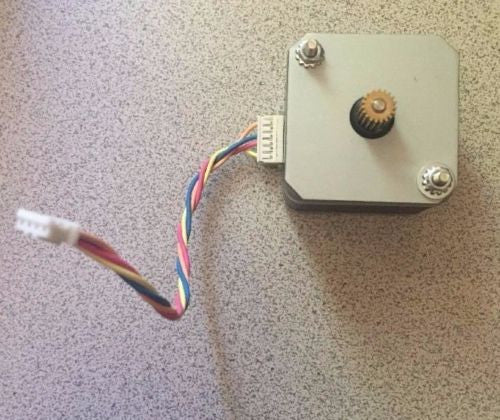 Stepper Motor Zebra GX430T 210799-002RevE Minebea Motor 17PU-H350-G2VM 300 DPI