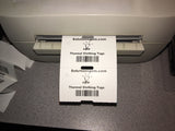 2.25" X 1.37" Clothing Tag Rolls For POS, Quick Books & Barcodes Various Quantities Available - Solutionsgem